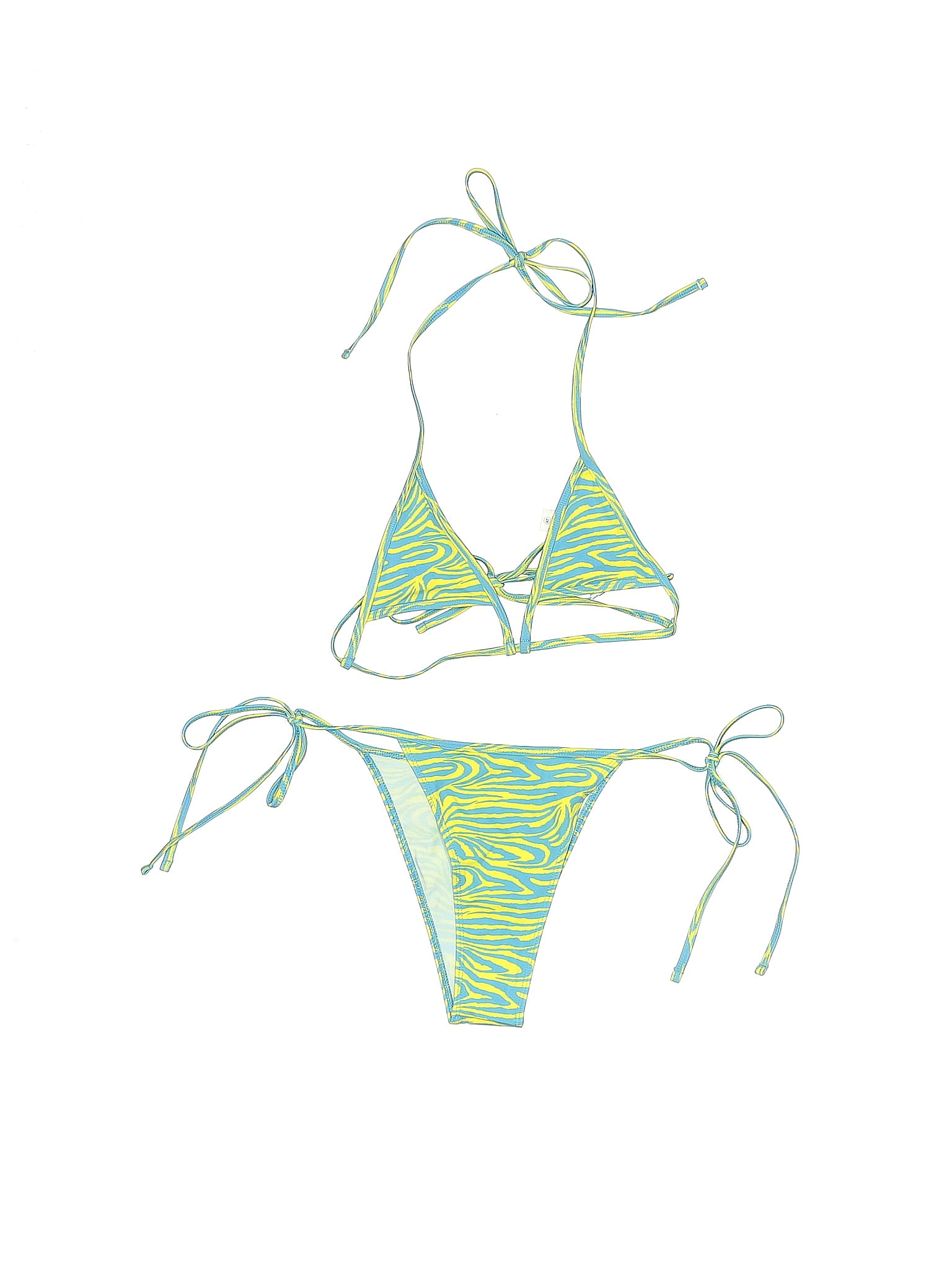 Fashion Nova Green Two Piece Swimsuit Size XL 47 off ThredUp