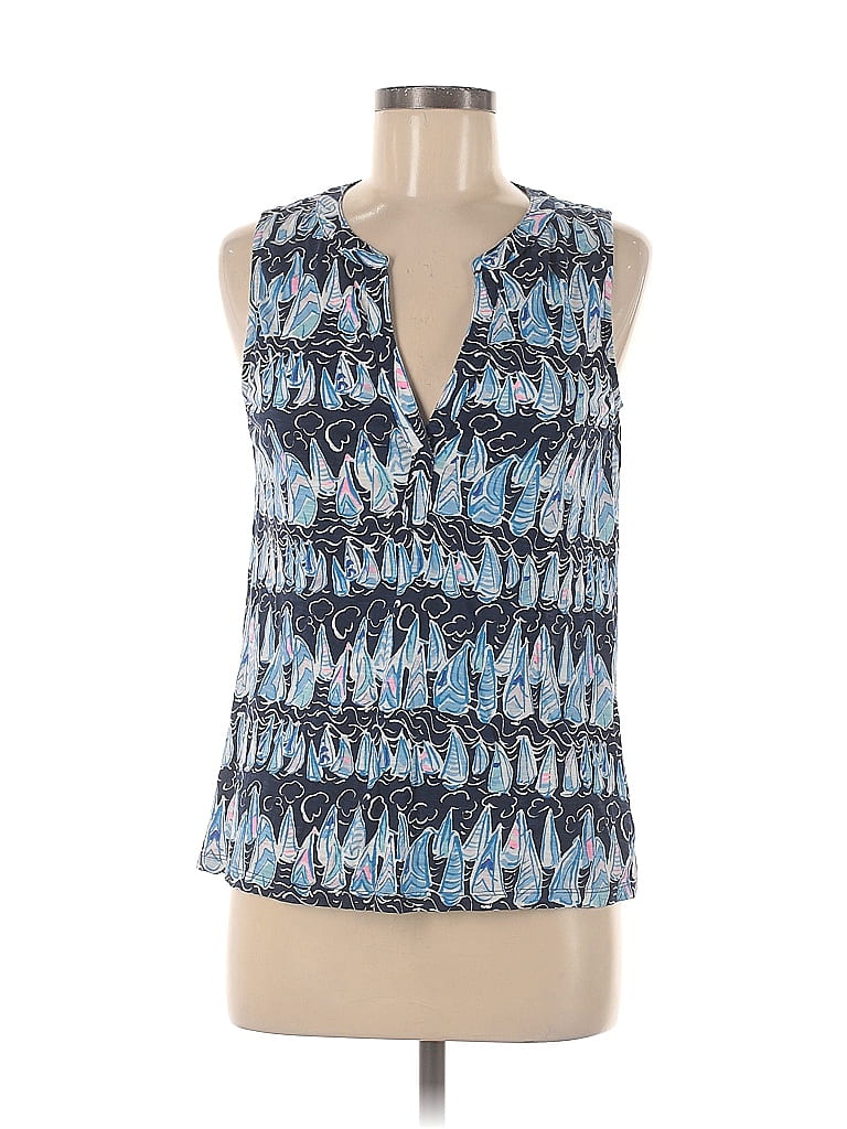 Top Sleeveless Designer By Lilly Pulitzer In Pink, Size: Xs