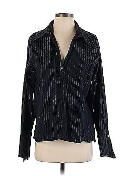 Ashley Stewart Long Sleeve Button-Down Shirt (view 1)