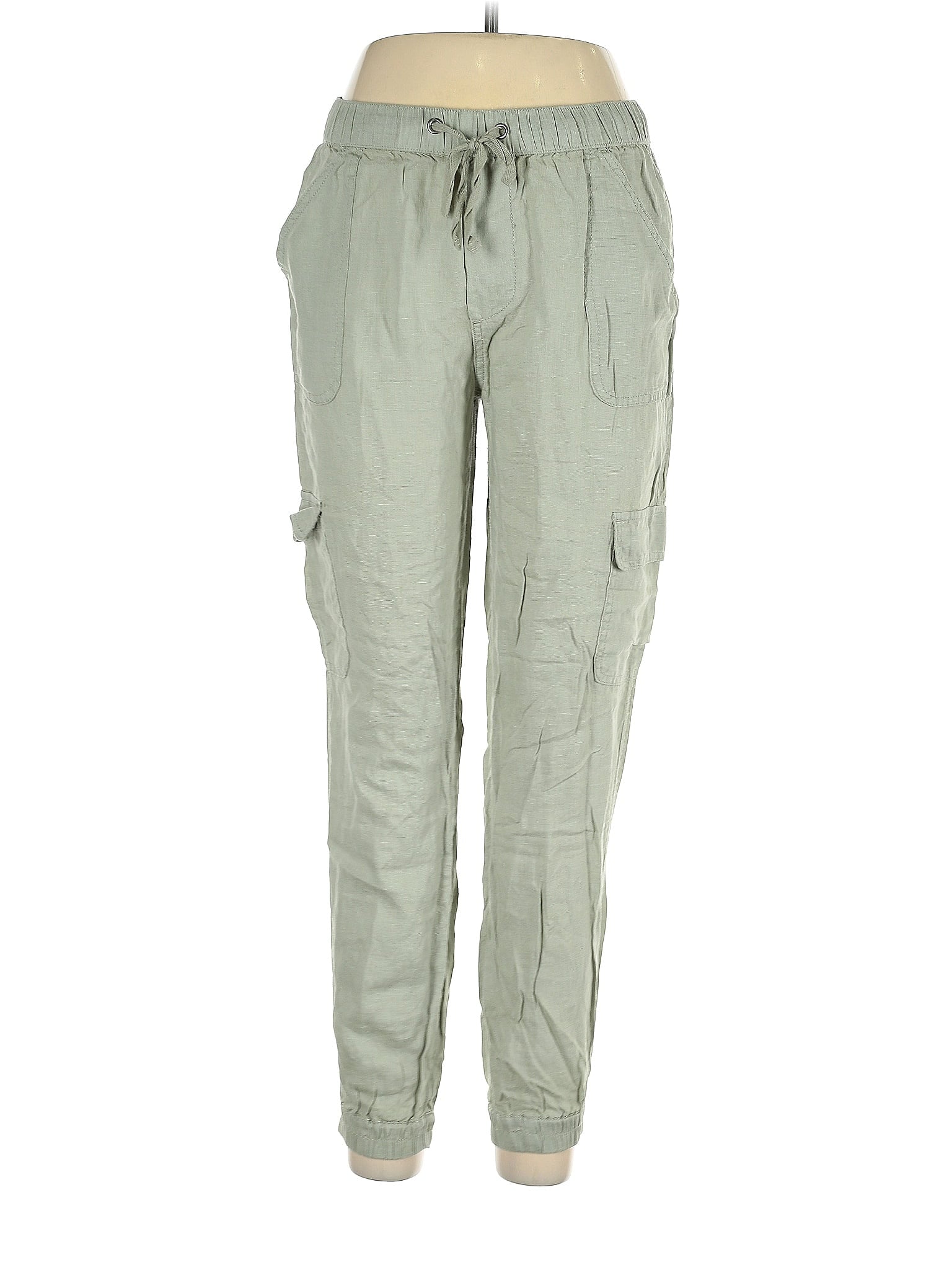 Nicole by Nicole Miller Regular Soho High Rise Crop Jean-Olive, Size Plus 28, Dusty Olive