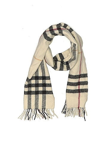 Burberry ivory sales cashmere scarf