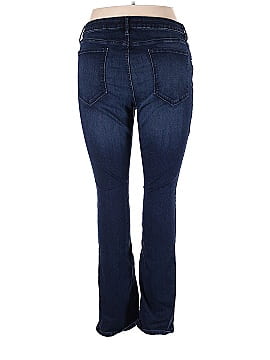 Vintage Simply Vera Vera Wang Low Rise Bootcut Jeans Women's 10 Grey Cotton  5-Pocket