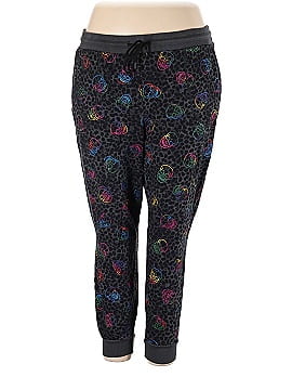 Torrid Grid Black Leggings Size 3X Plus (3) (Plus) - 52% off