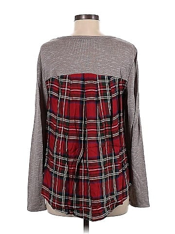 Sharagano Long Sleeve Top (view 2)