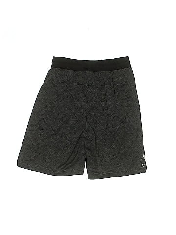 Adidas Stripes Solid Gray Athletic Shorts Size S (Kids) - 43% off