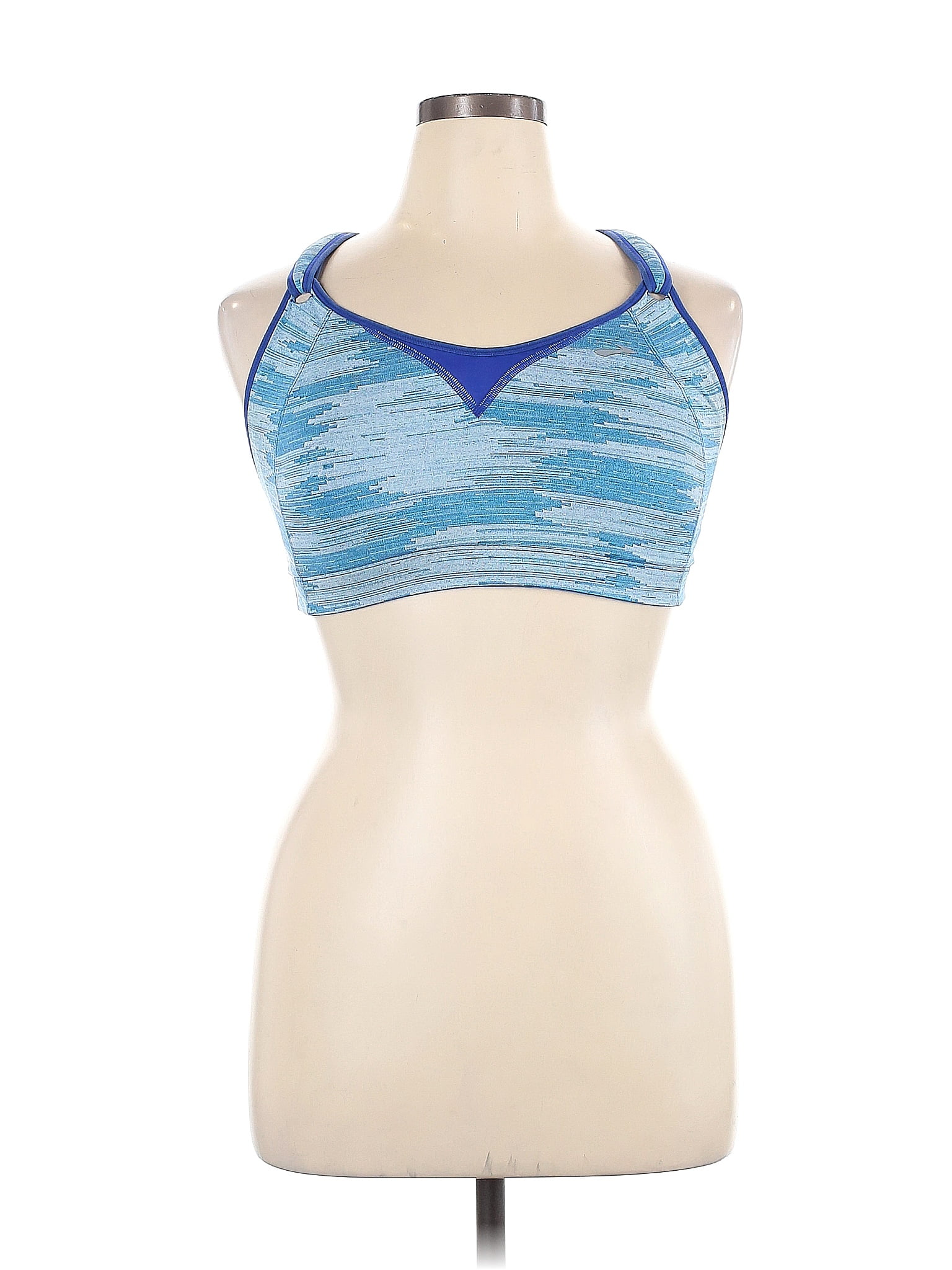 Brooks Blue Sports Bra Size XL (38DD) - 69% off