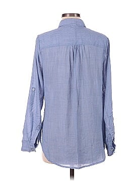 Skies Are Blue Long Sleeve Blouse (view 2)