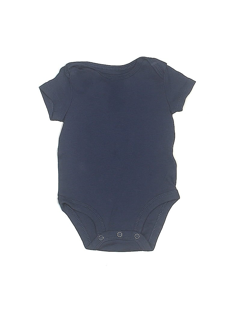 Click to view more detailed imagery on our partner's website Pre-owned Carter's Babies' Short Sleeve Onesie In Blue