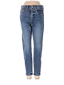 Ann Taylor LOFT Petite Skinny Jeans in Authentic Mid Vintage Wash (view 1)