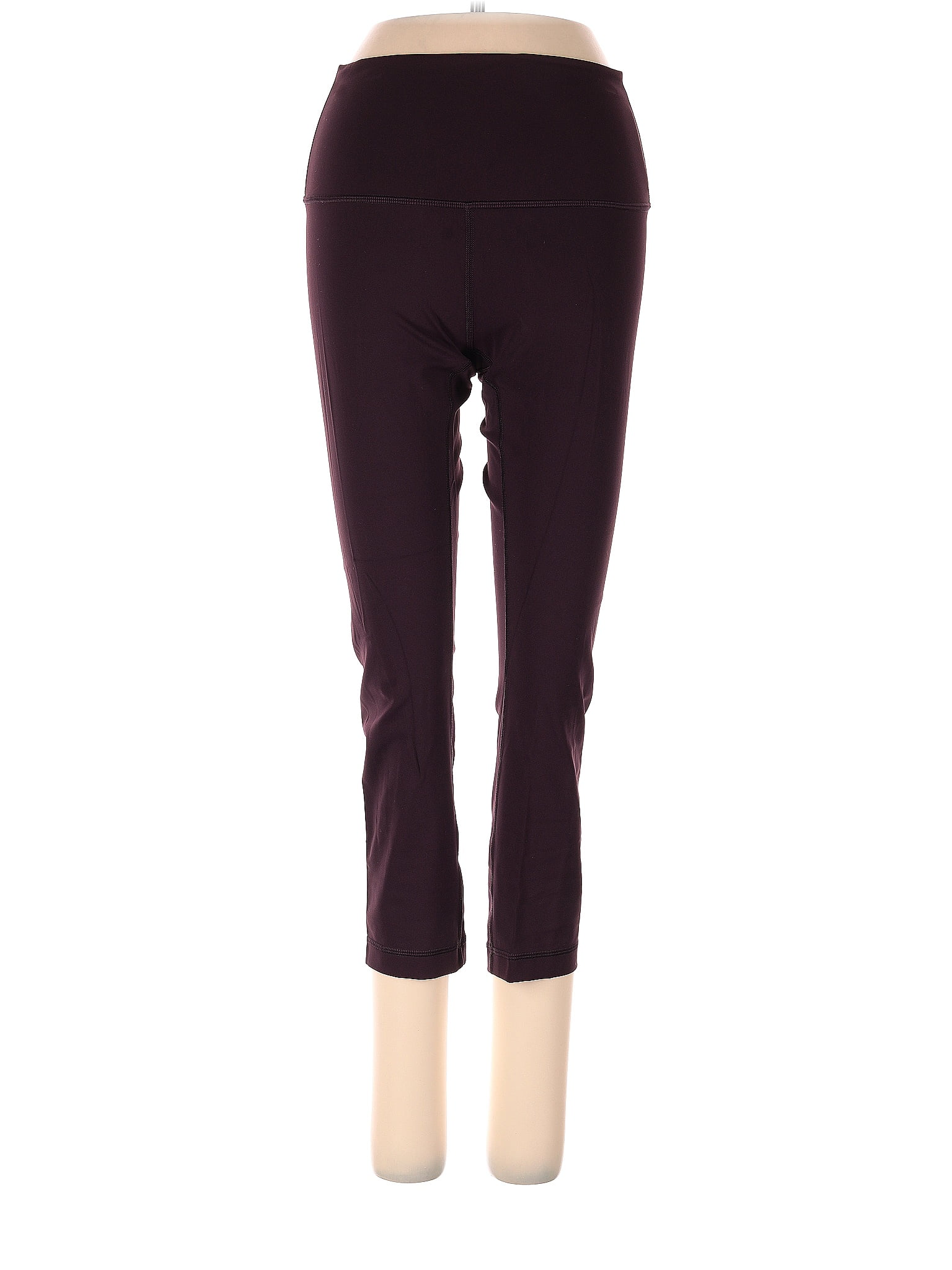 Lululemon Athletica Burgundy Leggings Size 4 - 49% off