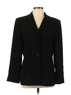 Josephine Chaus Tropical Blazer Women's sz 8 Black White Coat