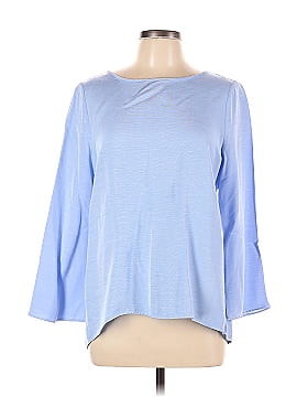 Blue Life Long Sleeve Blouse (view 1)