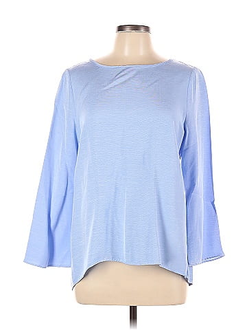 Blue Life 3/4 Sleeve Top (view 1)
