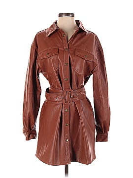 Just Fab Faux Leather Jacket (view 1)