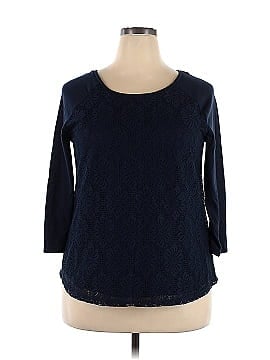 Basic Editions Long Sleeve Blouse (view 1)
