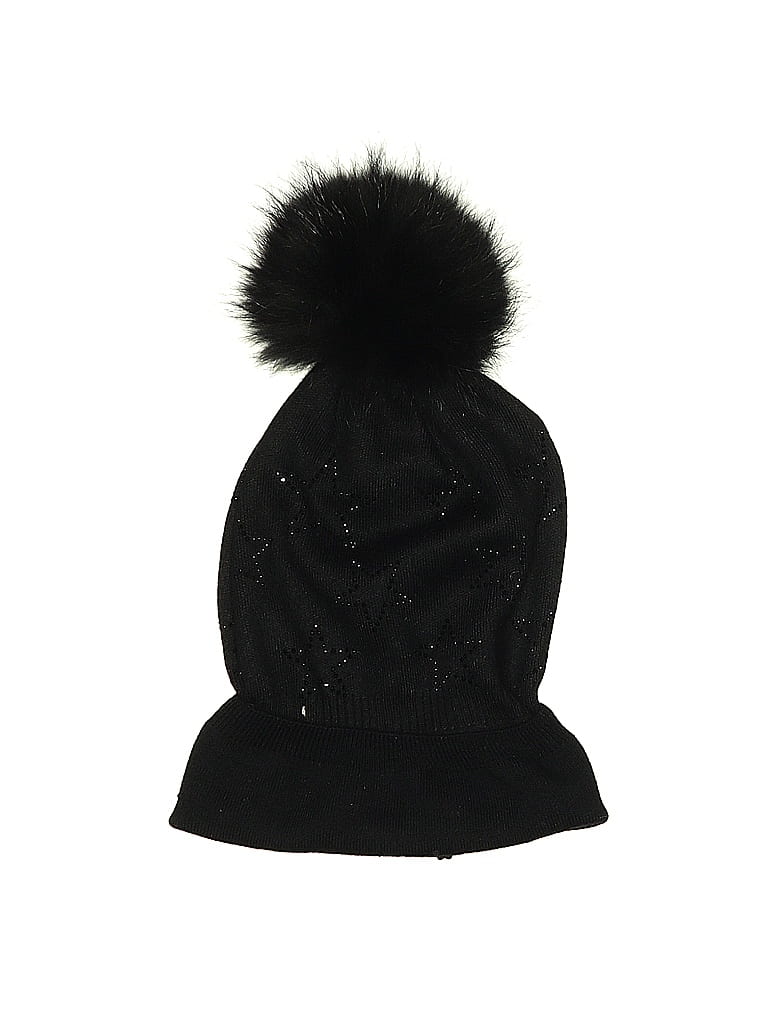 Pre-owned Assorted Brands Beanie Hat In Black