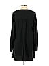 A New Day 100% Polyester Solid Black Casual Dress Size XS - photo 2