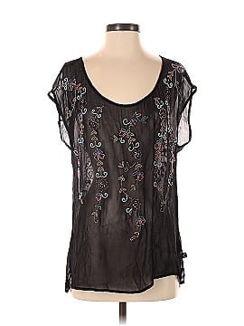 True Religion for a Pea in the Pod Short Sleeve Blouse (view 1)