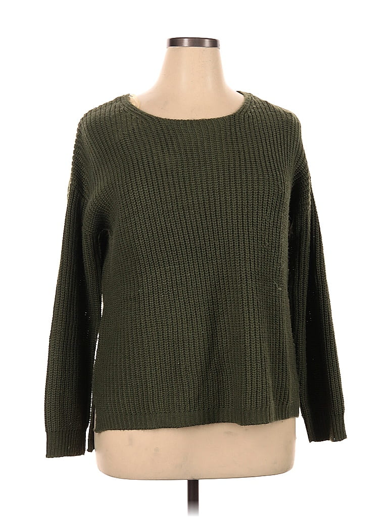 Unbranded 100% Acrylic Green Pullover Sweater Size XL - photo 1