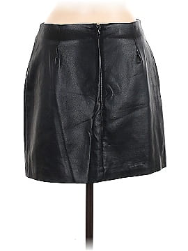Leyden Faux Leather Skirt (view 2)
