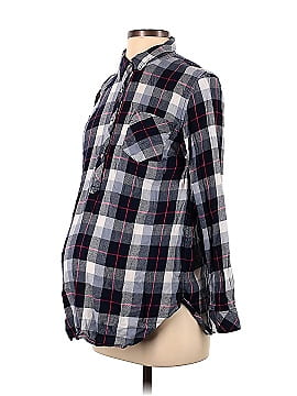 Gap - Maternity Long Sleeve Button-Down Shirt (view 1)