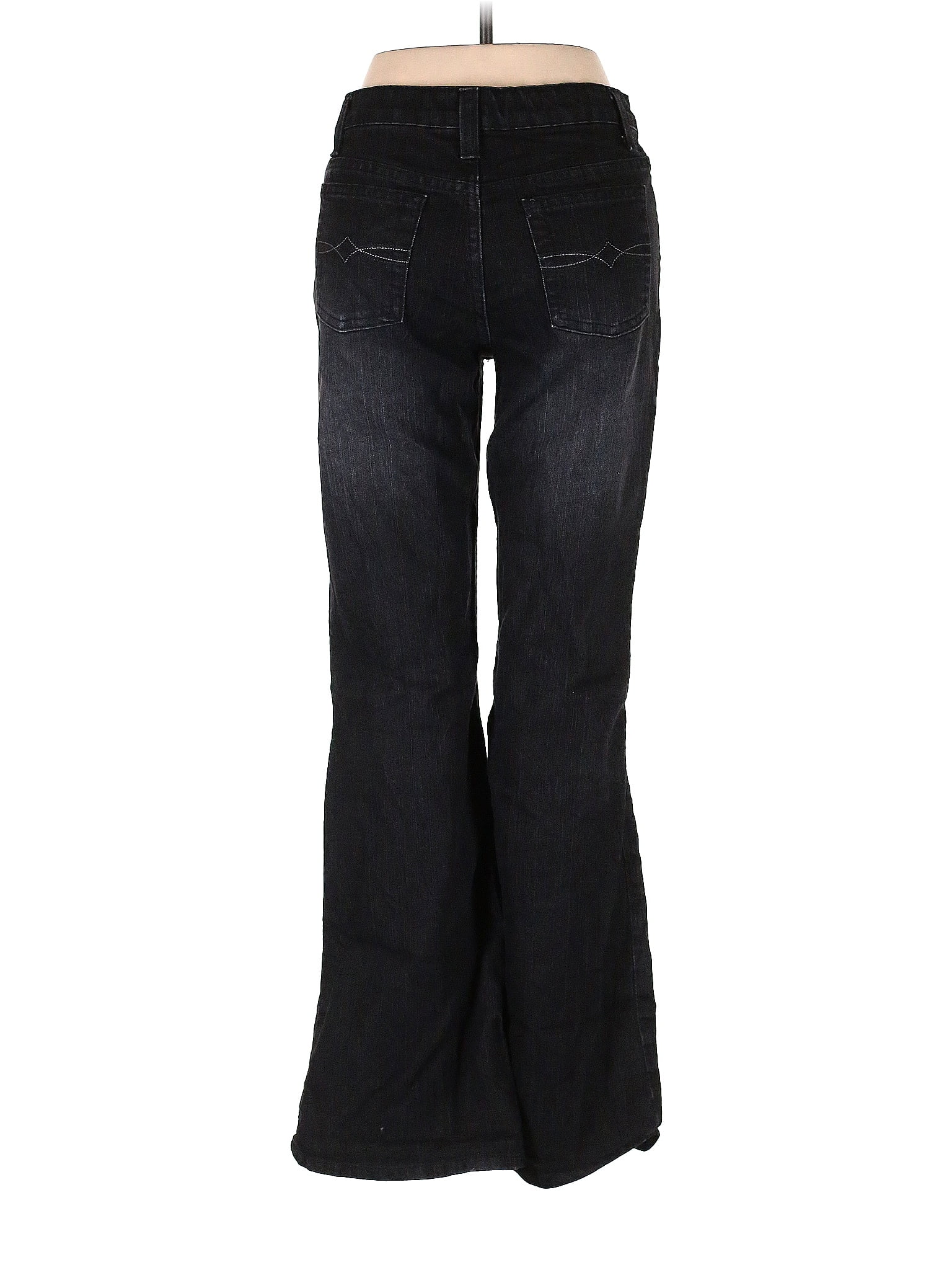 Faded Glory Black Jeans Size 8 - 56% off