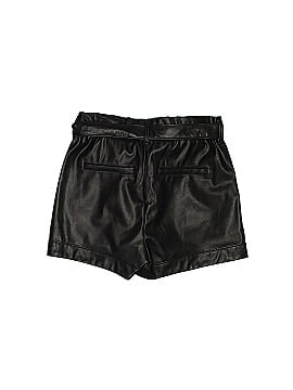 Express Faux Leather Shorts (view 2)