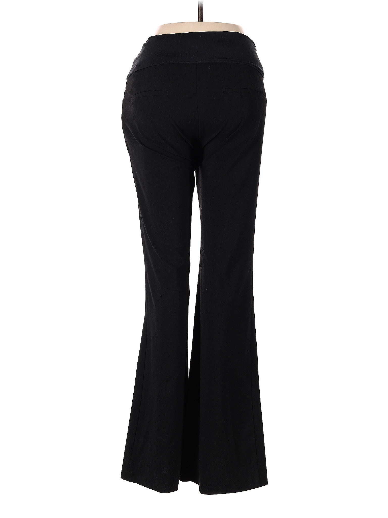 Maternity Solid Black Casual Pants Size 6 (Maternity) - 31% off