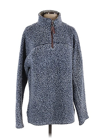 True Grit 100% Polyester Blue Pullover Sweater Size S - 71% off