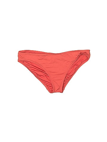 Vince Camuto Solid Pink Orange Swimsuit Bottoms Size M - 50% off