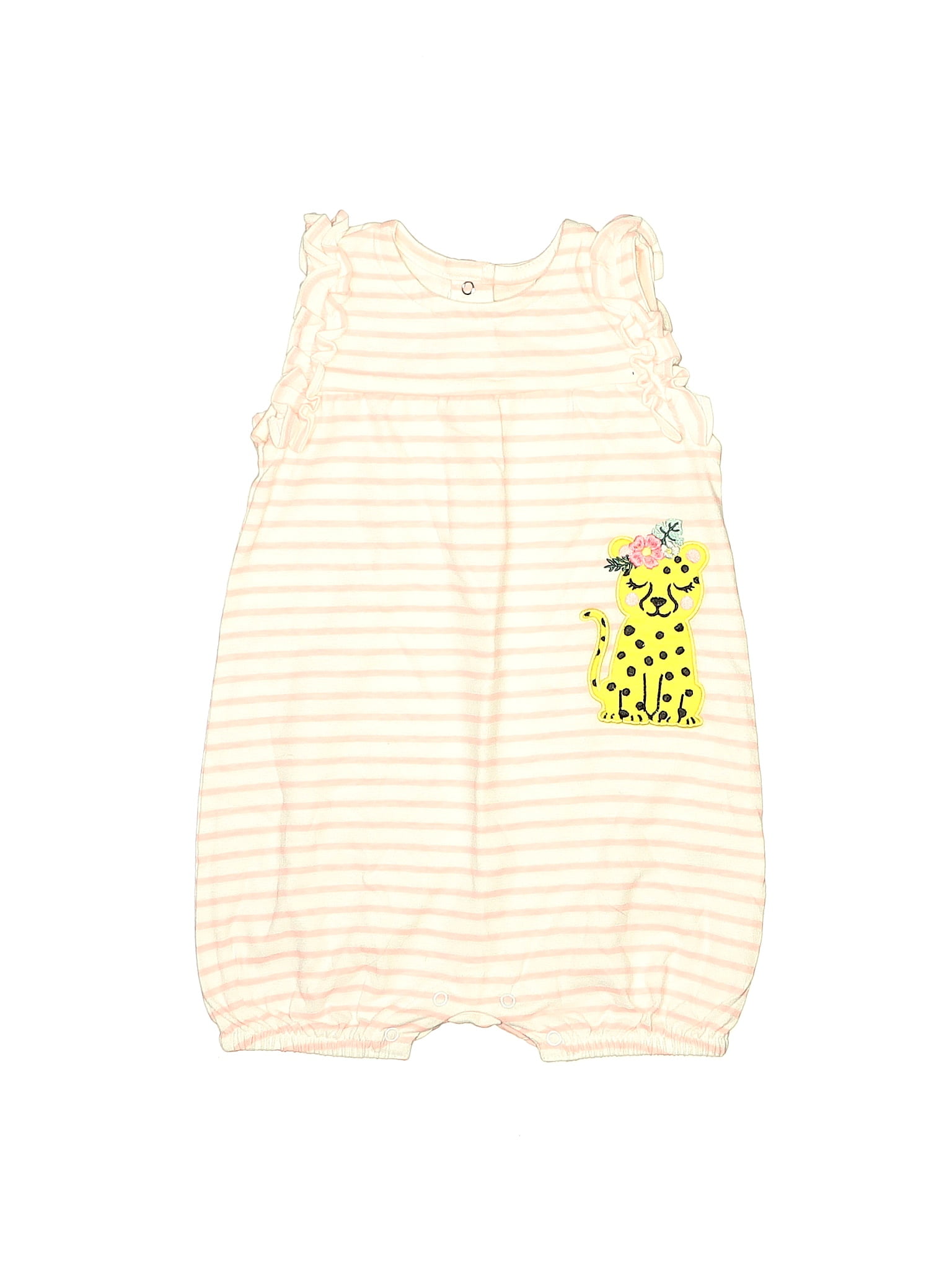 Babyhug 100% Cotton Knit Trunks with Stripes & Koala Print Pack of 3 - Blue & Yellow main image 0