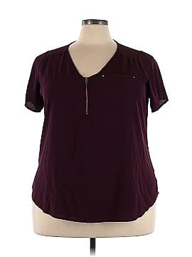 Tempted Hearts Short Sleeve Blouse (view 1)