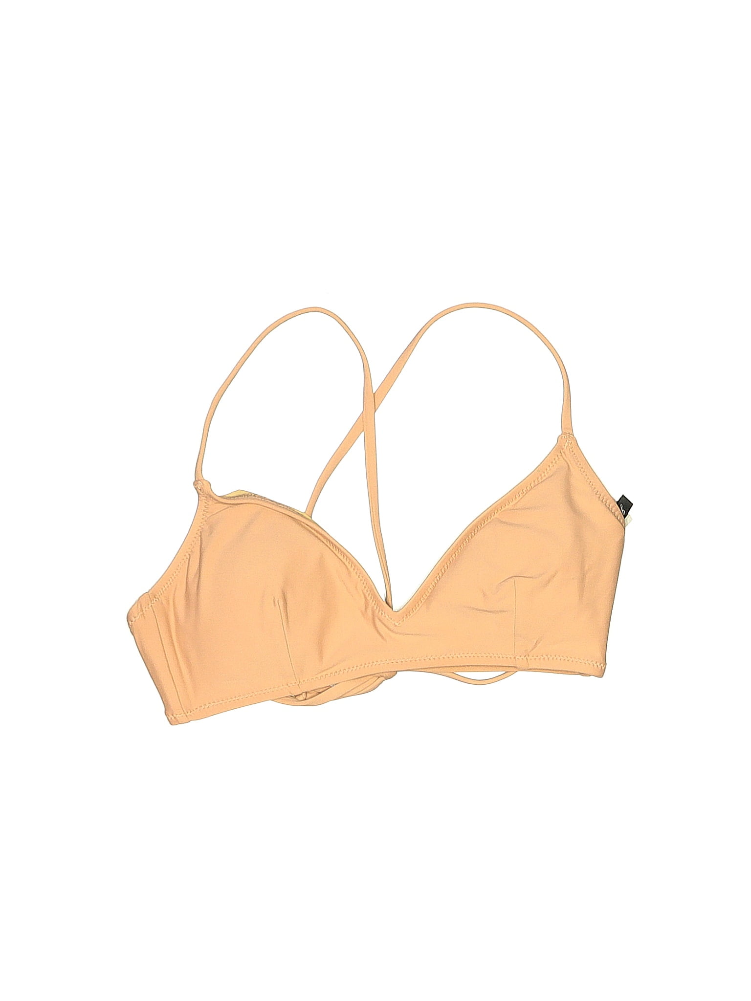 J.Crew Solid Tan Swimsuit Top Size M - 68% off