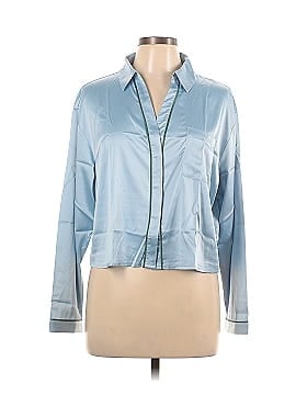 Blue Suede Shoes Long Sleeve Blouse (view 1)