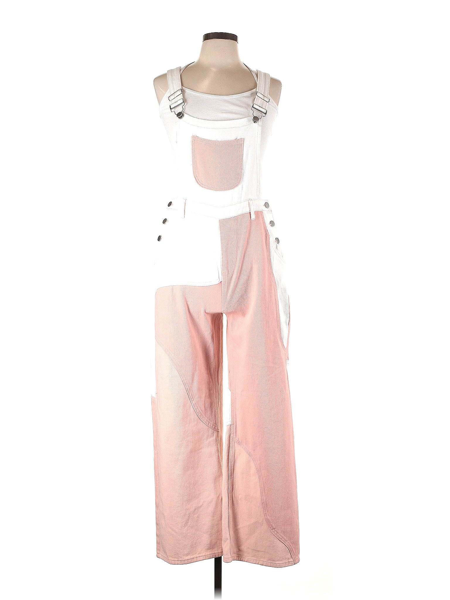 Cider Solid Pink Overalls Size L 39 off ThredUp