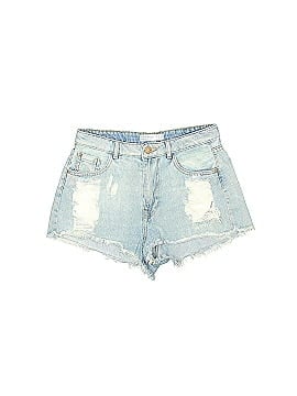 Zara Basic Denim Shorts (view 1)