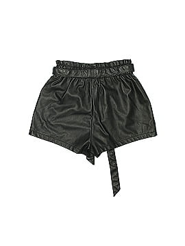 Ci Sono Faux Leather Shorts (view 2)