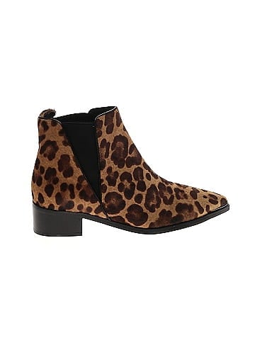 Marc fisher leopard ankle 2024 boots