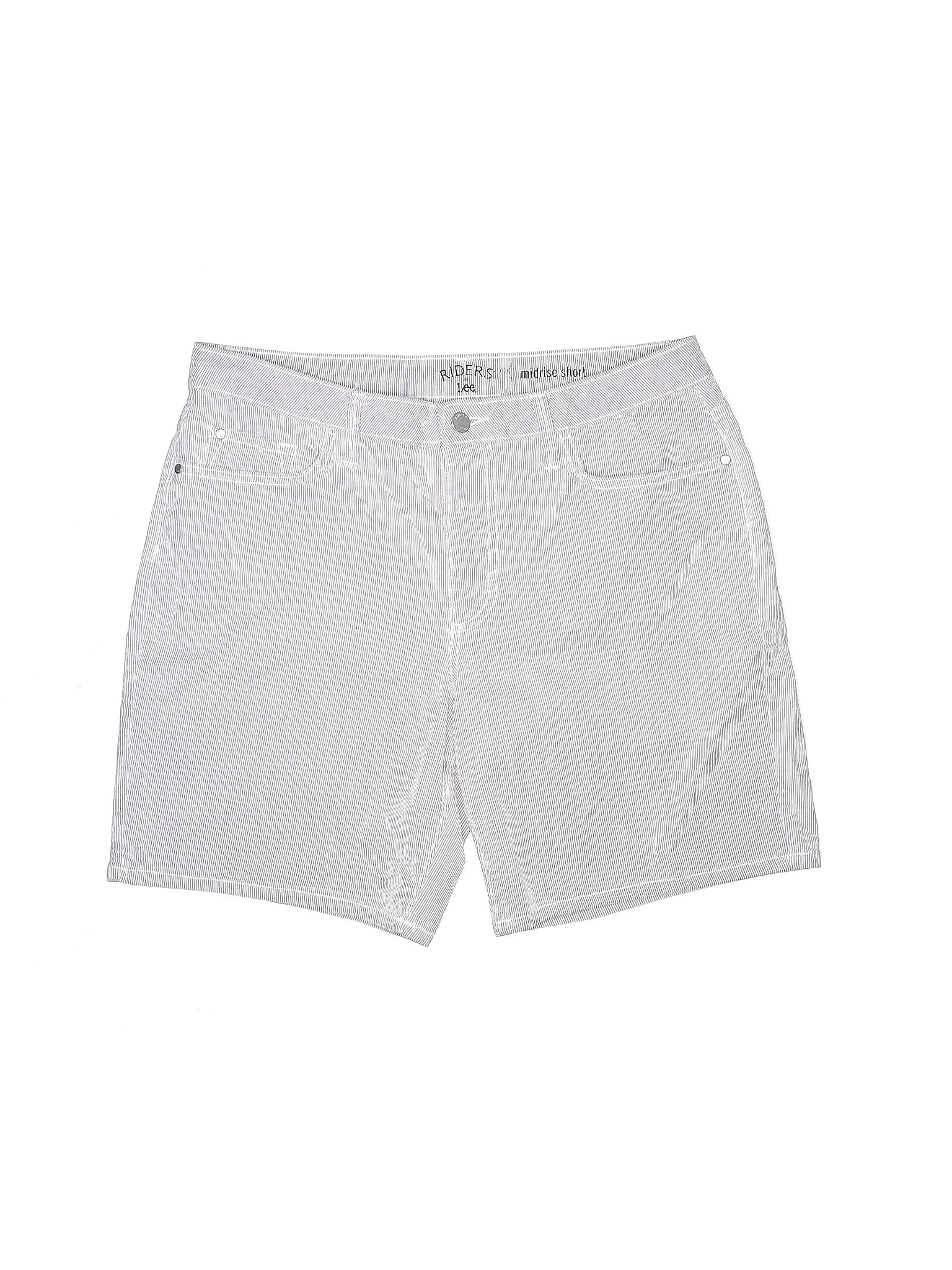 Short Jean Riders By Lee Femme Taille 16 - 98% Coton, 2% élasthanne, Occasion Très Bon état