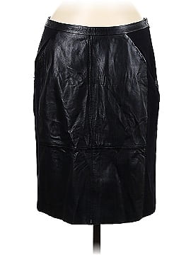 Halogen Leather Skirt (view 1)