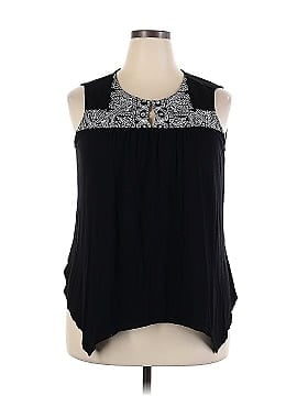 Adrianna Papell Sleeveless T-Shirt (view 1)