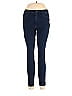 J.Jill 100% Spandex Solid Blue Jeans Size 10 - photo 1