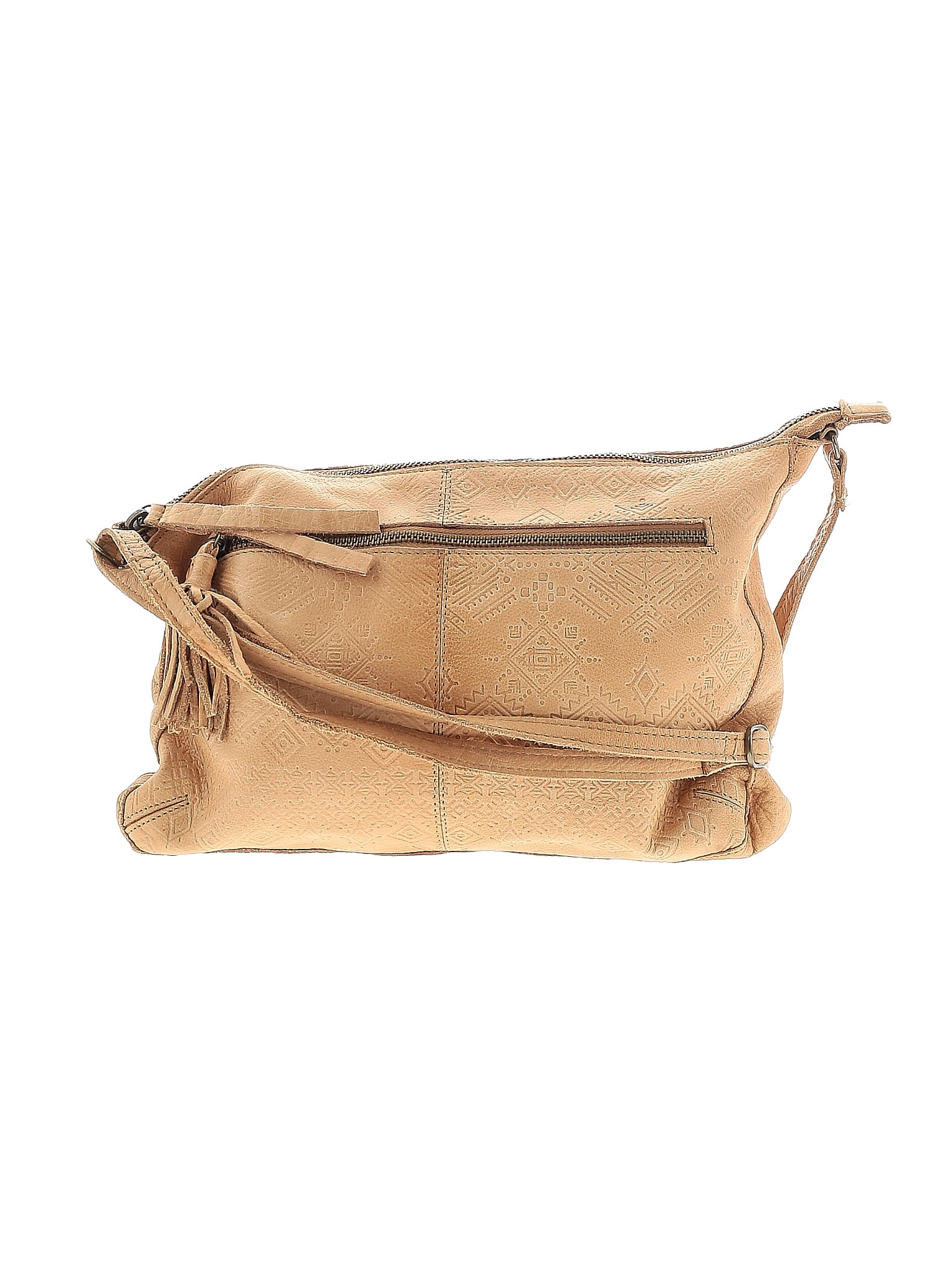 Day & Mood Solid Tan Gold Crossbody Bag One Size - 70% off | ThredUp