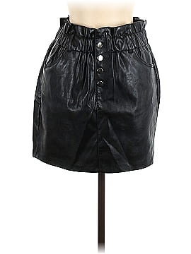 Haute Monde Faux Leather Skirt (view 1)