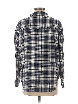 American Eagle Outfitters Long Sleeve Button-Down Shirt (view 2)