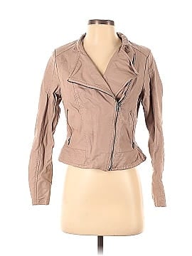 G by Giuliana Rancic Faux Leather Jacket (view 1)