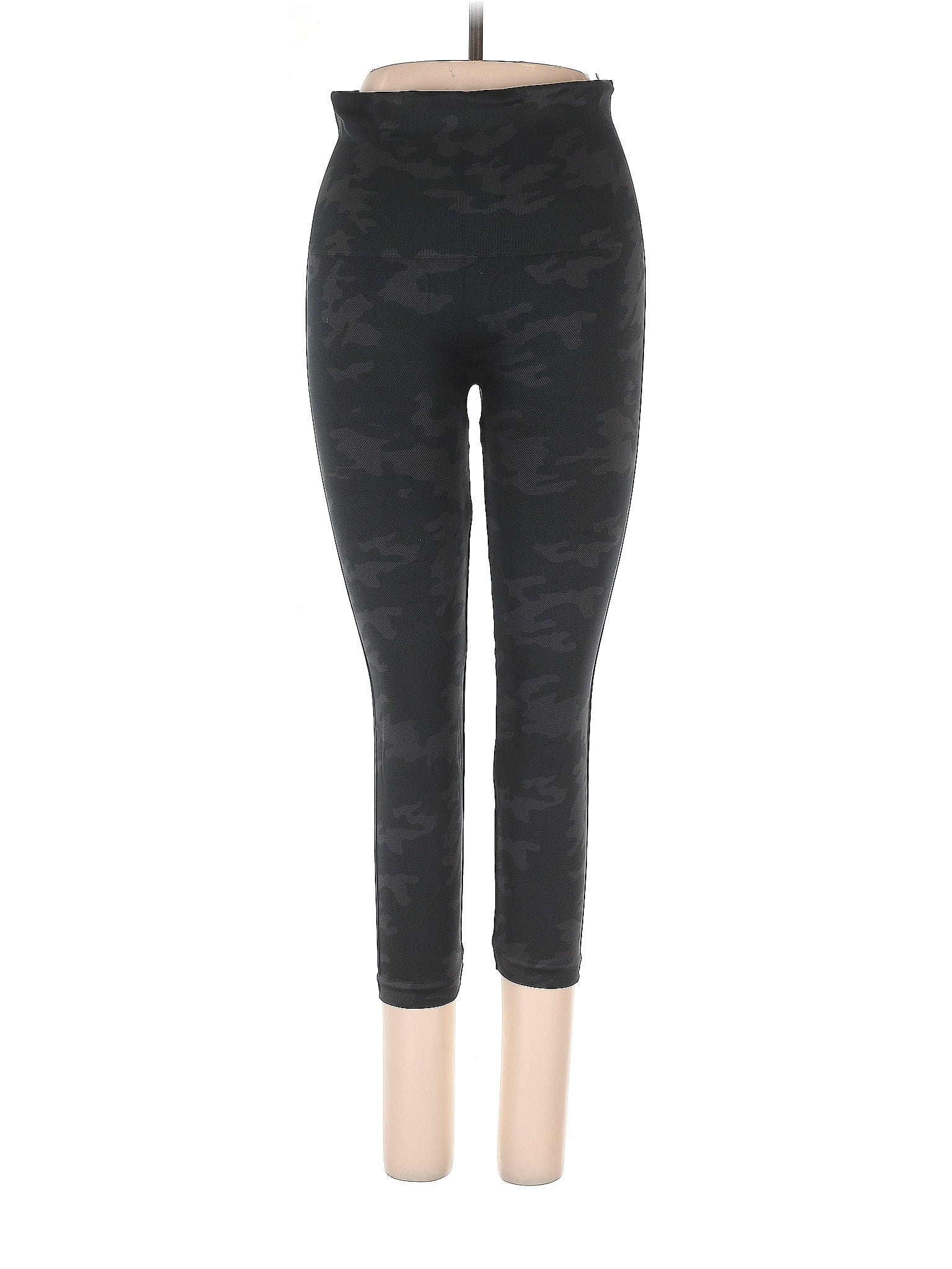 SPANX Camo Black Leggings Size XL - 63% off