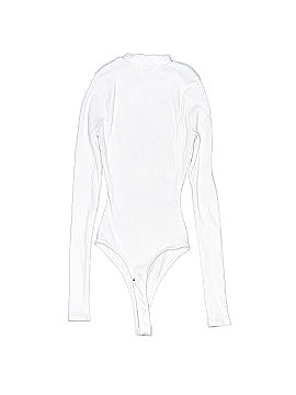 Naked Wardrobe cami strap bodysuit in white