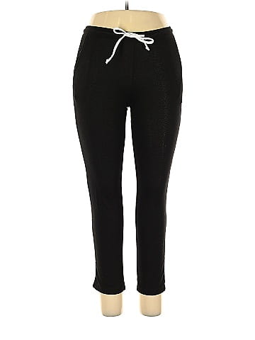 H.S. Joy Black Sweatpants Size XL - 55% off