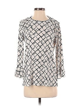 Karl Lagerfeld Paris Long Sleeve Blouse (view 1)